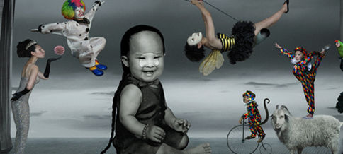 Circus <br> 180x500 cm <br> Archival Ink Jet Print <br> Circus <br> 2011 <br> 